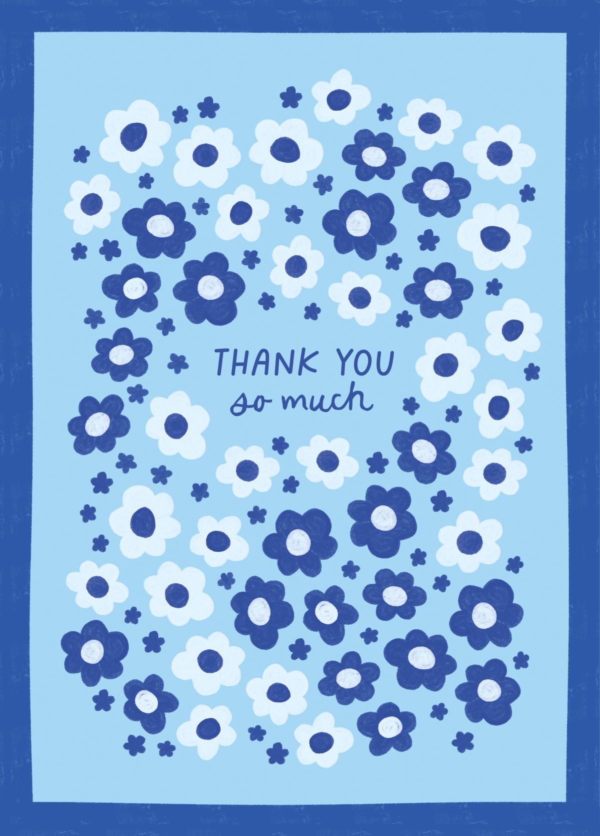 Thank You So Much | Floral Thank You Card