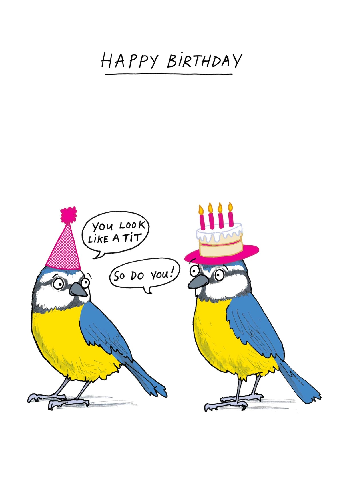 You Look Like A Tit Card