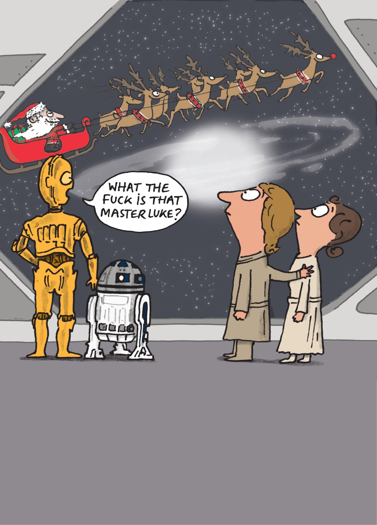 What The F**K Is That Master Luke? Card