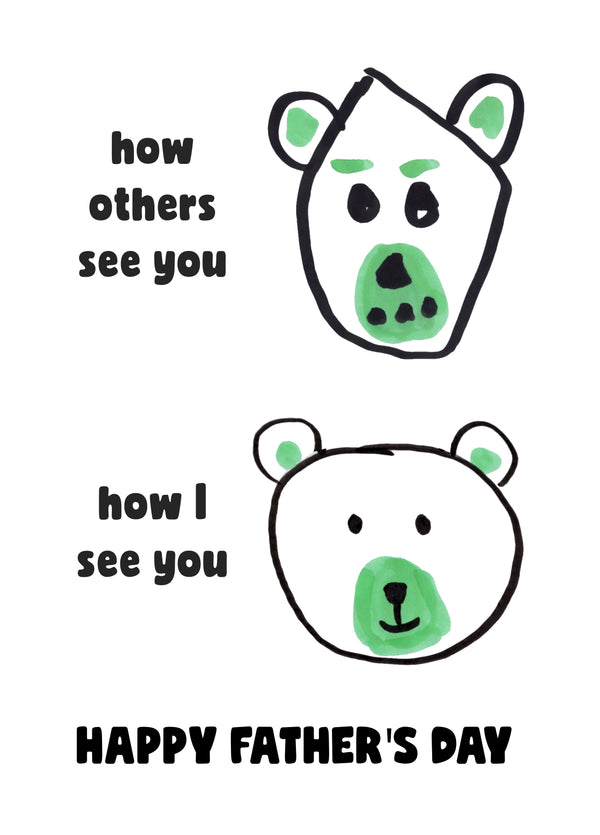 How I See You - Father's Day Bears