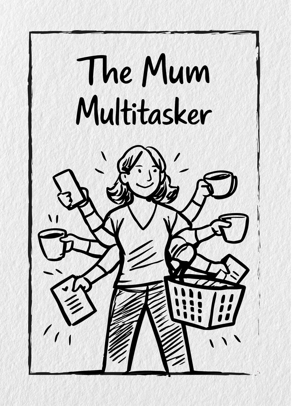 The Mum Multitasker Mothers Day Card