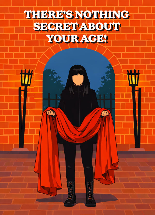 Secret Traitor Age Birthday Card