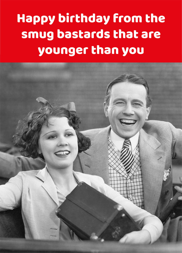 Smug Bastards Card