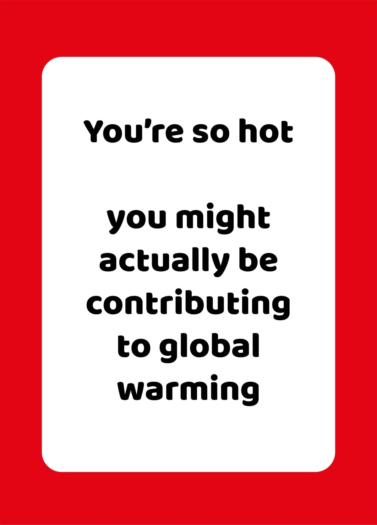 So Hot Card