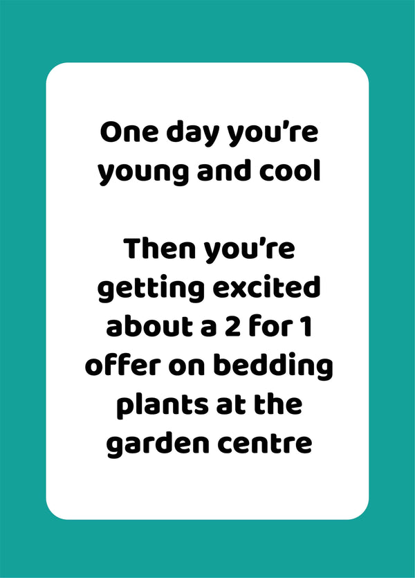 Bedding Plants Card