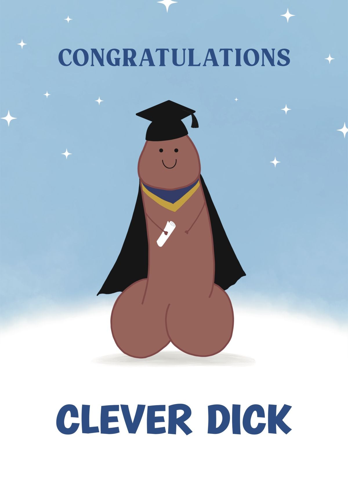 Clever Dick Graduation Card