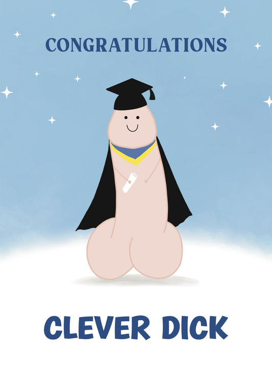 Clever Dick Graduation Card