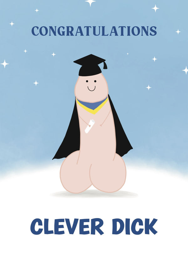 Clever Dick Graduation Card