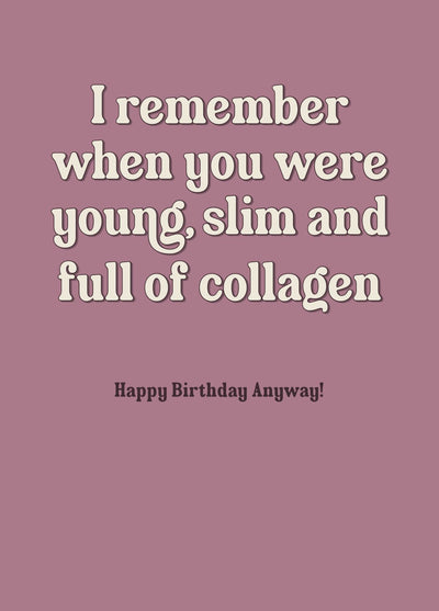 Funny Midlife Birthday Card