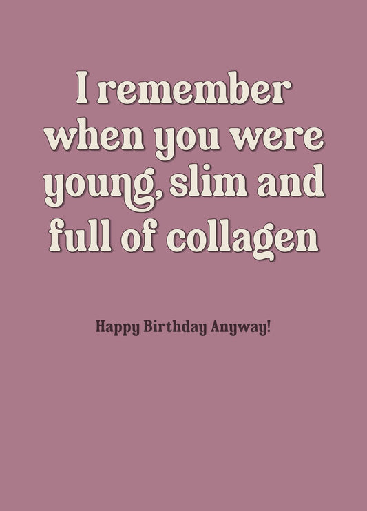 Funny Midlife Birthday Card
