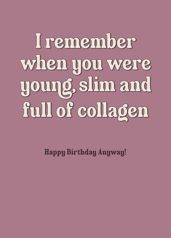 Funny Midlife Birthday Card