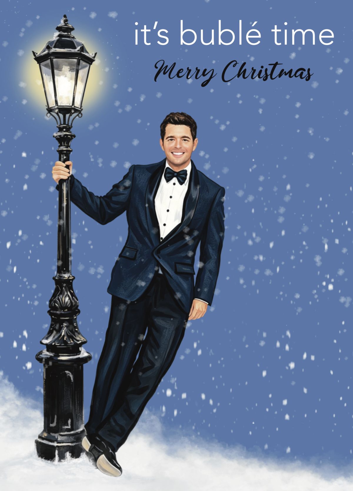 It’s Bublé Time Christmas Card