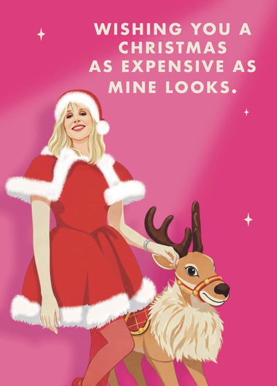 Funny Amandaland Christmas Card