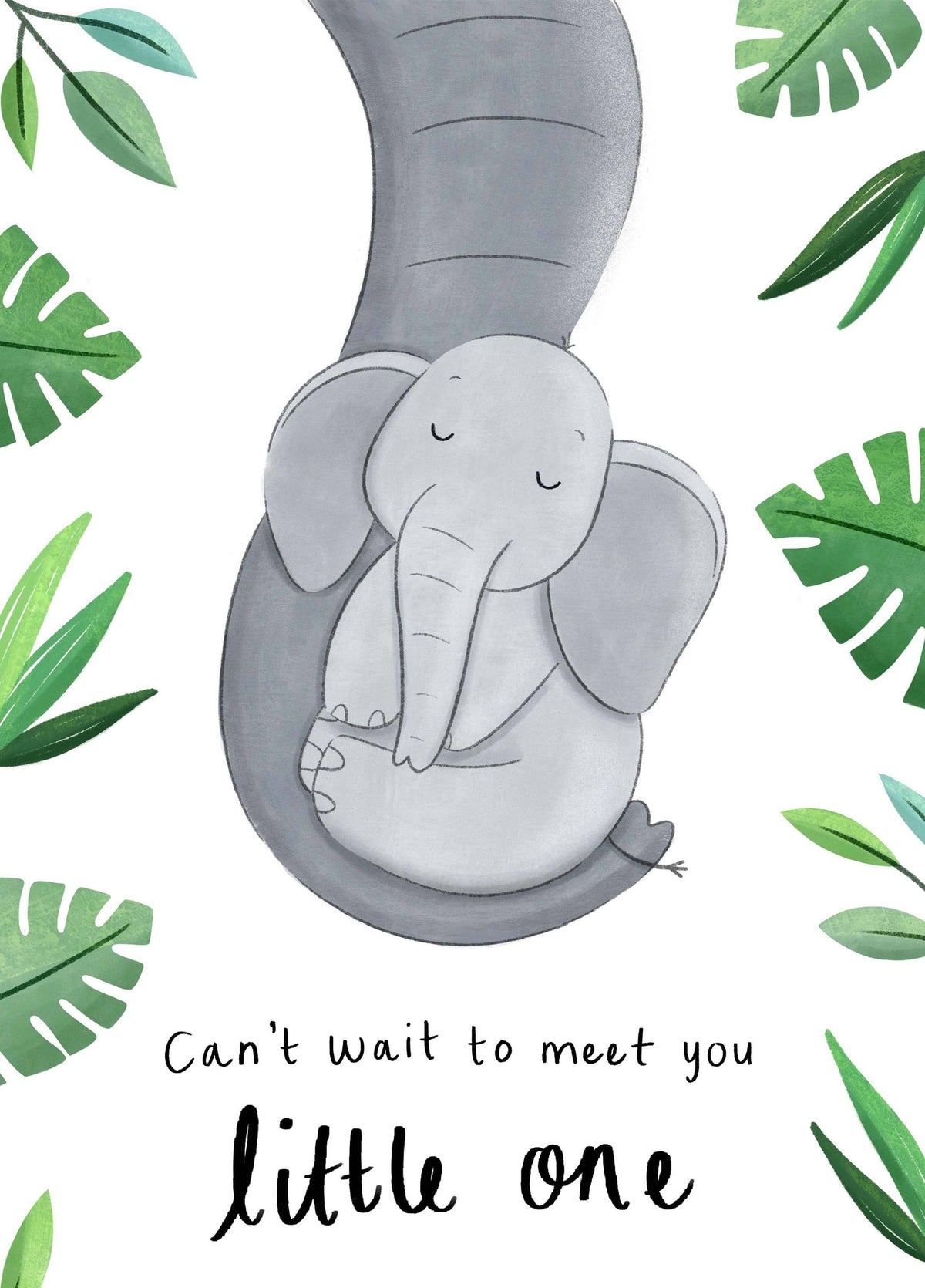 Can Wait To Meet You Little One Card