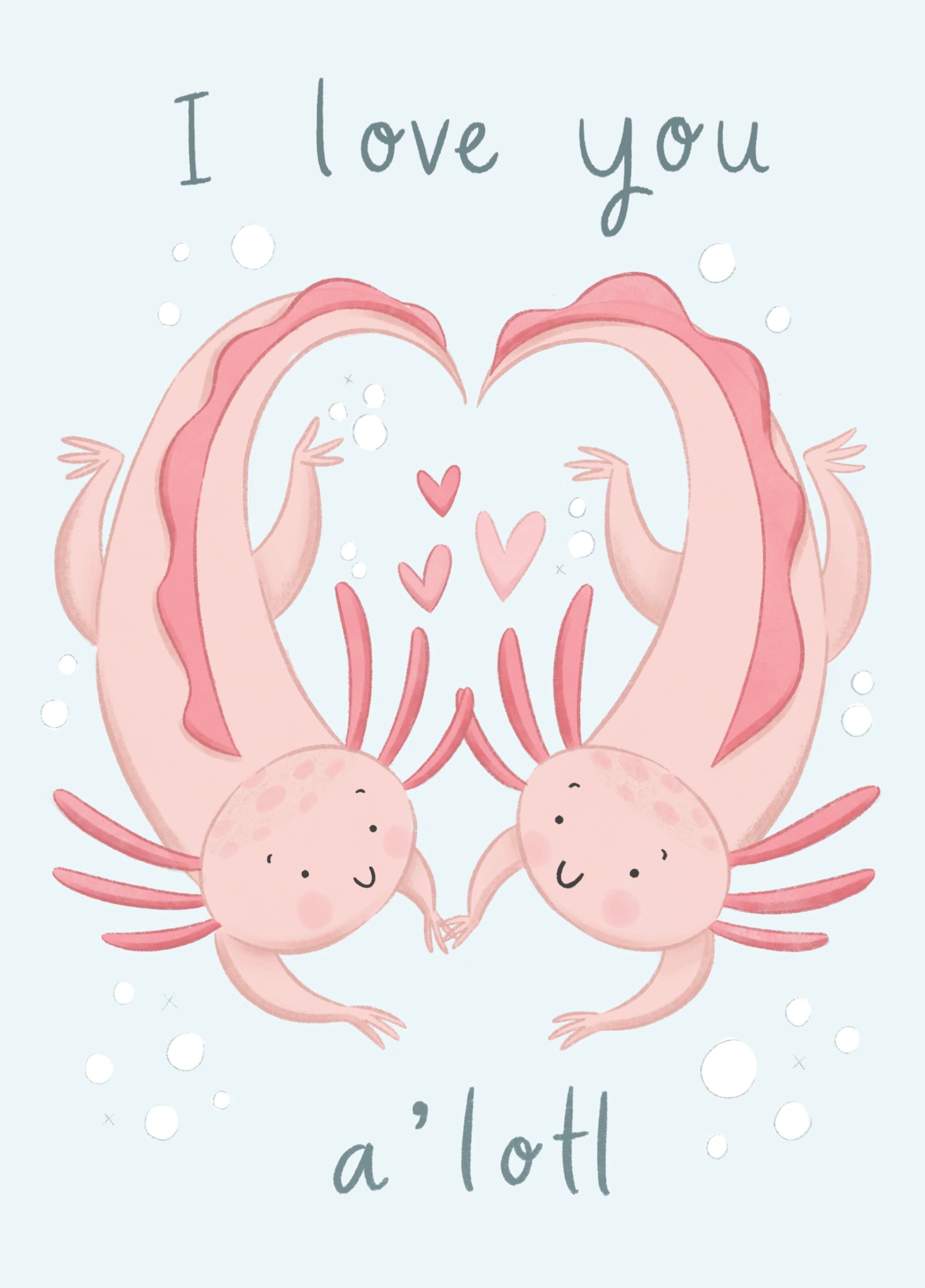 Axolotl Love