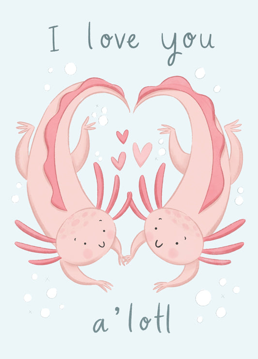 Axolotl Love