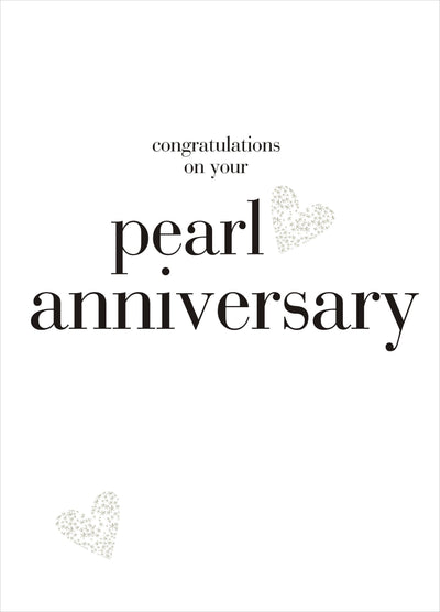 Pearl Heart Card