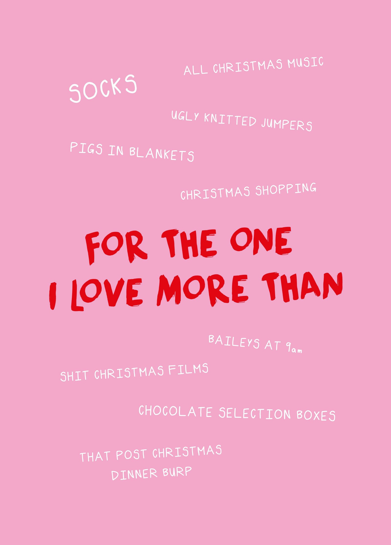 For The One I Love Card