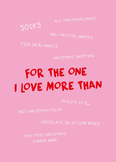 For The One I Love Card