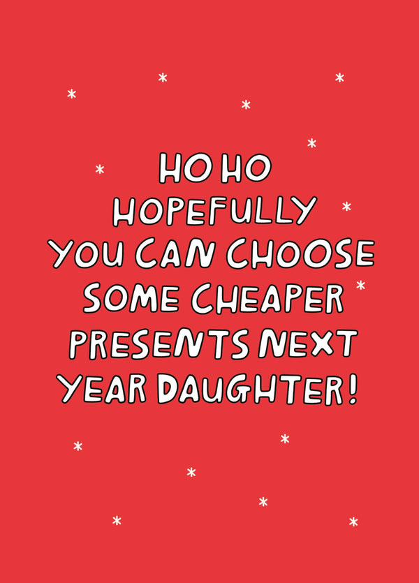 Cheaper Presents Daughter Card