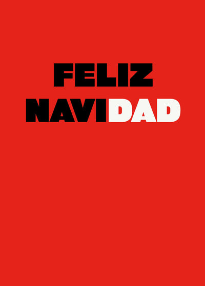 Feliz Navi Dad Card