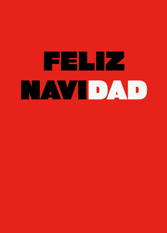 Feliz Navi Dad Card