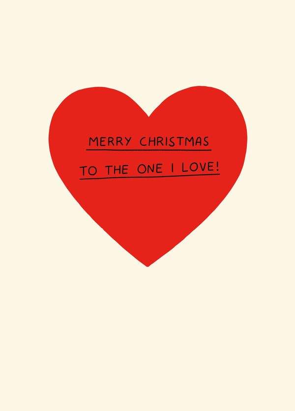 The One I Love Card