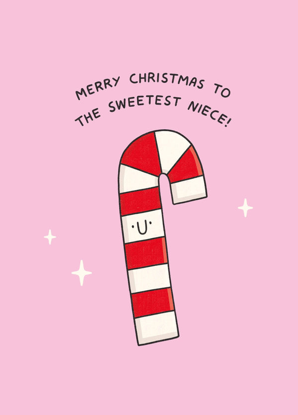 Sweetest Niece Christmas Card
