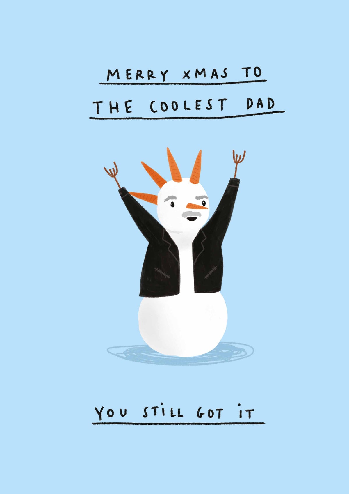 Coolest Dad Christmas Card