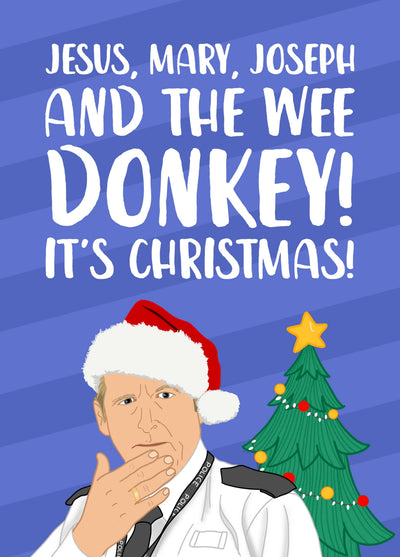 Line Of Duty Christmas Card