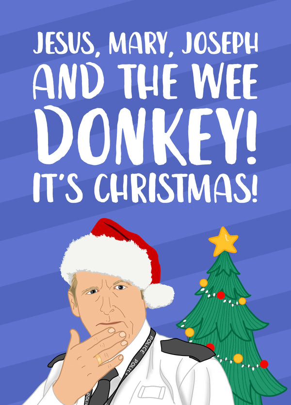 Line Of Duty Christmas Card