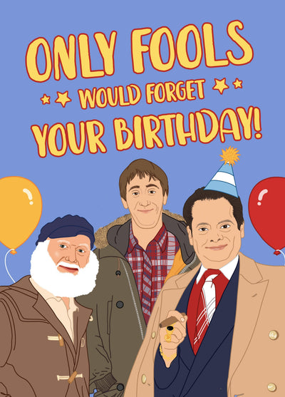 Only Fools Birthday Card