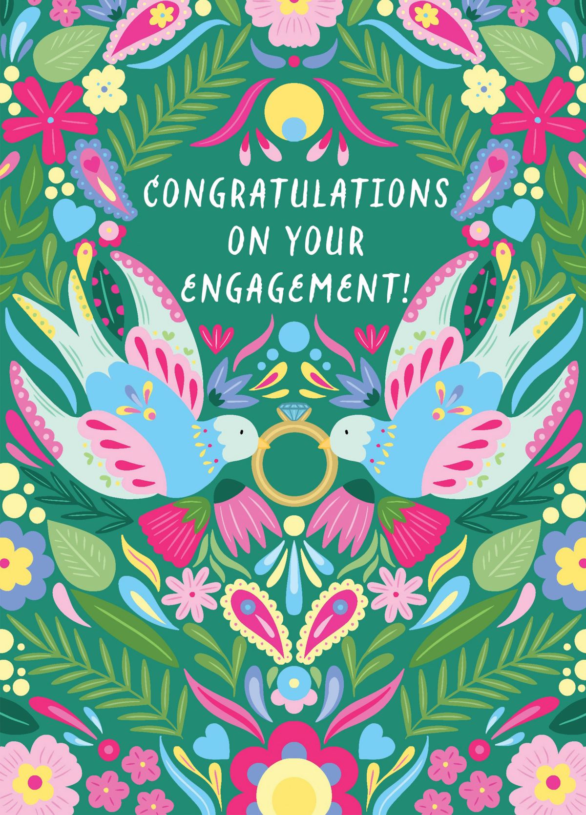 Congratulations On Your Engagement Birds