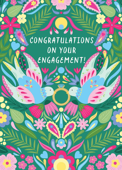 Congratulations On Your Engagement Birds