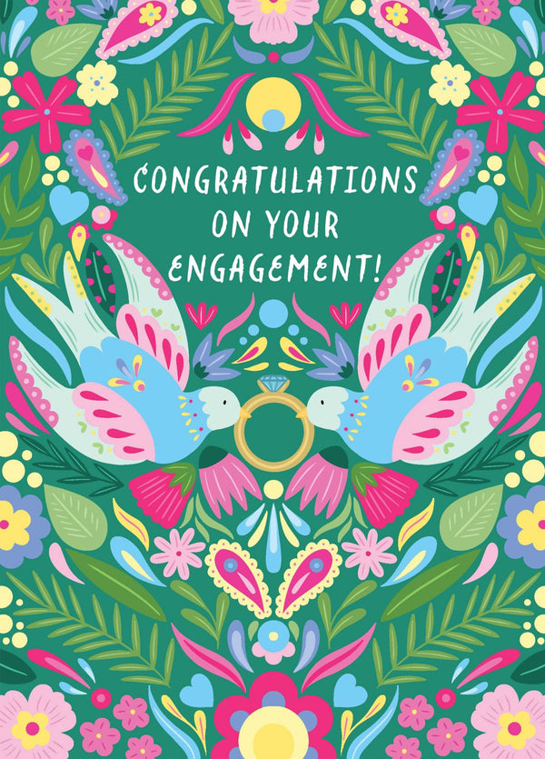 Congratulations On Your Engagement Birds