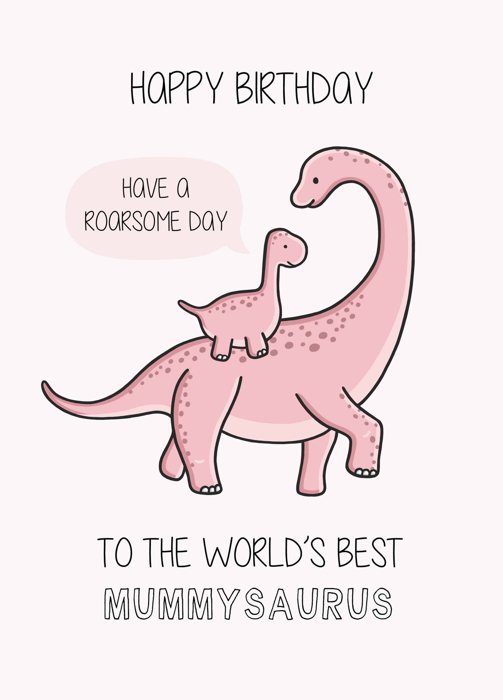 Mummysaurus Card