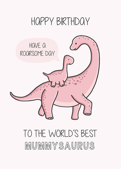Mummysaurus Card