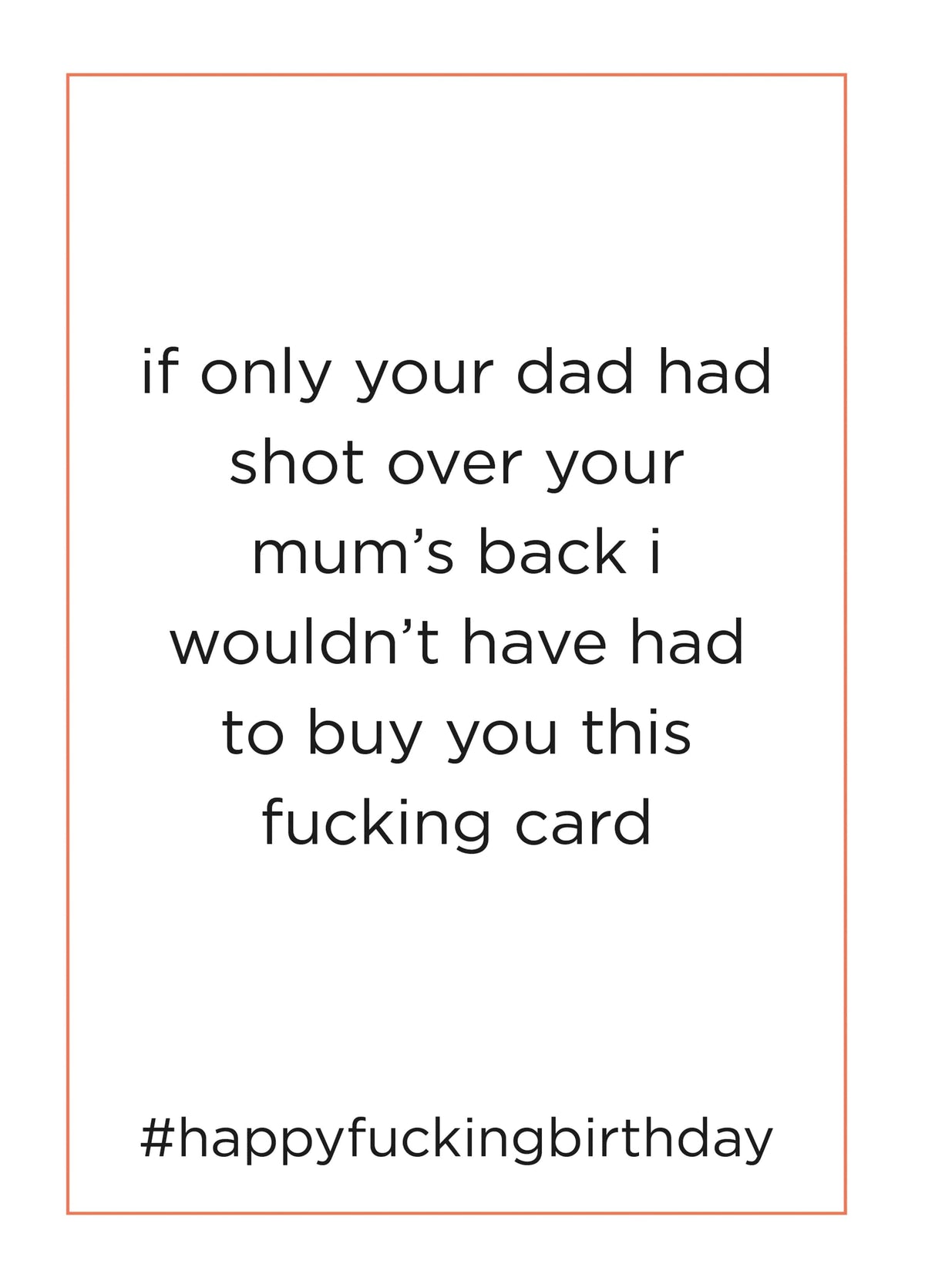 Buy You This Fucking Card