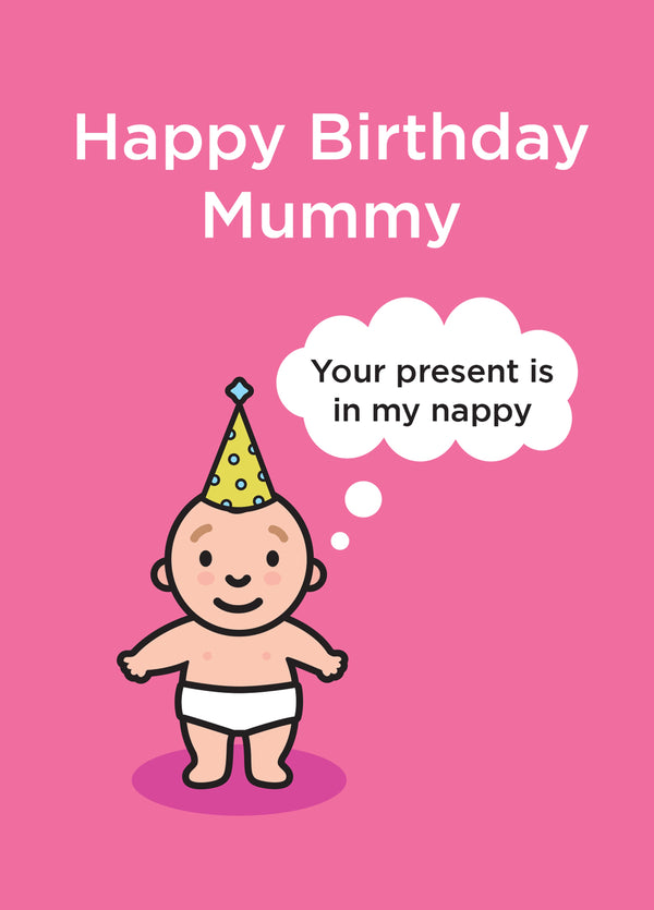 Happy Birthday Mummy Card