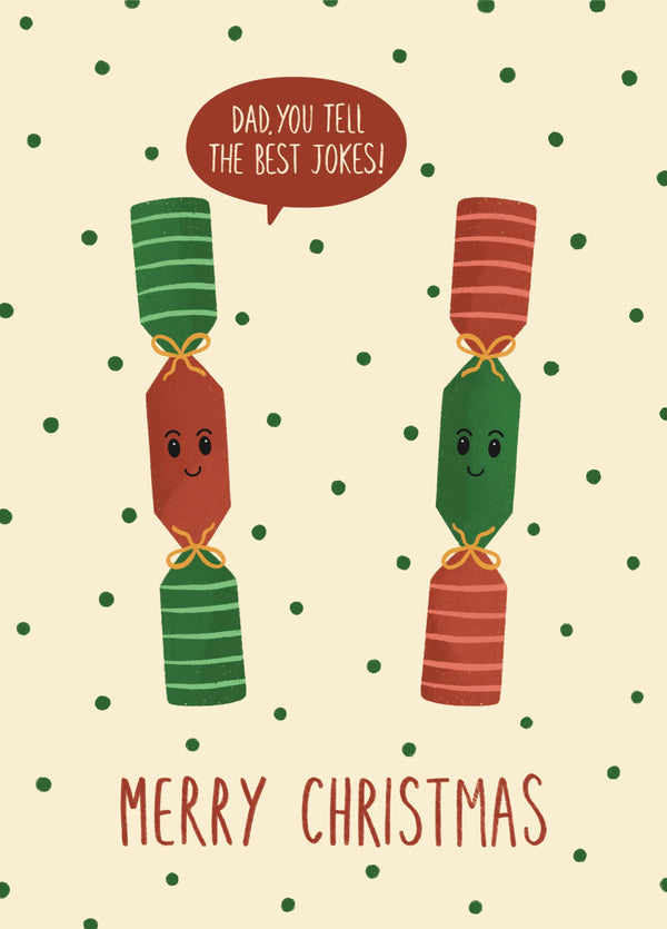 Cracker Dad Jokes Card