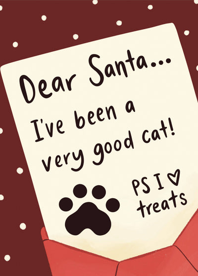 Dear Santa - From The Cat Card