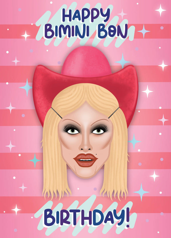 Happy Bimini Bon Birthday! Card