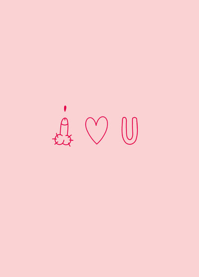 I Love You Valentines Day Card