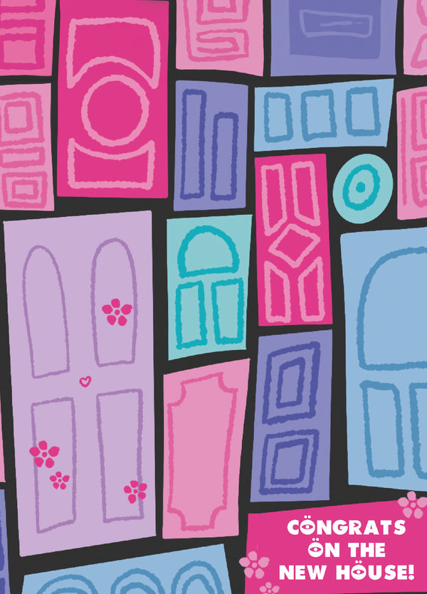 New House Doors Card