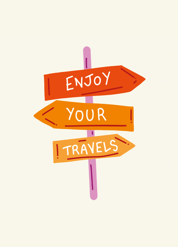 Enjoy Your Travels Card