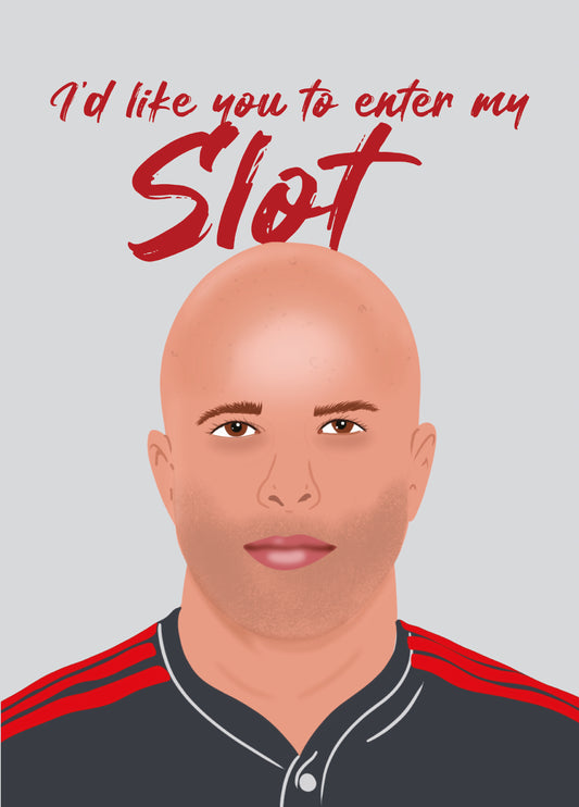 I'd Like You To Enter My Slot - Arne Slot Liverpool Manager Football