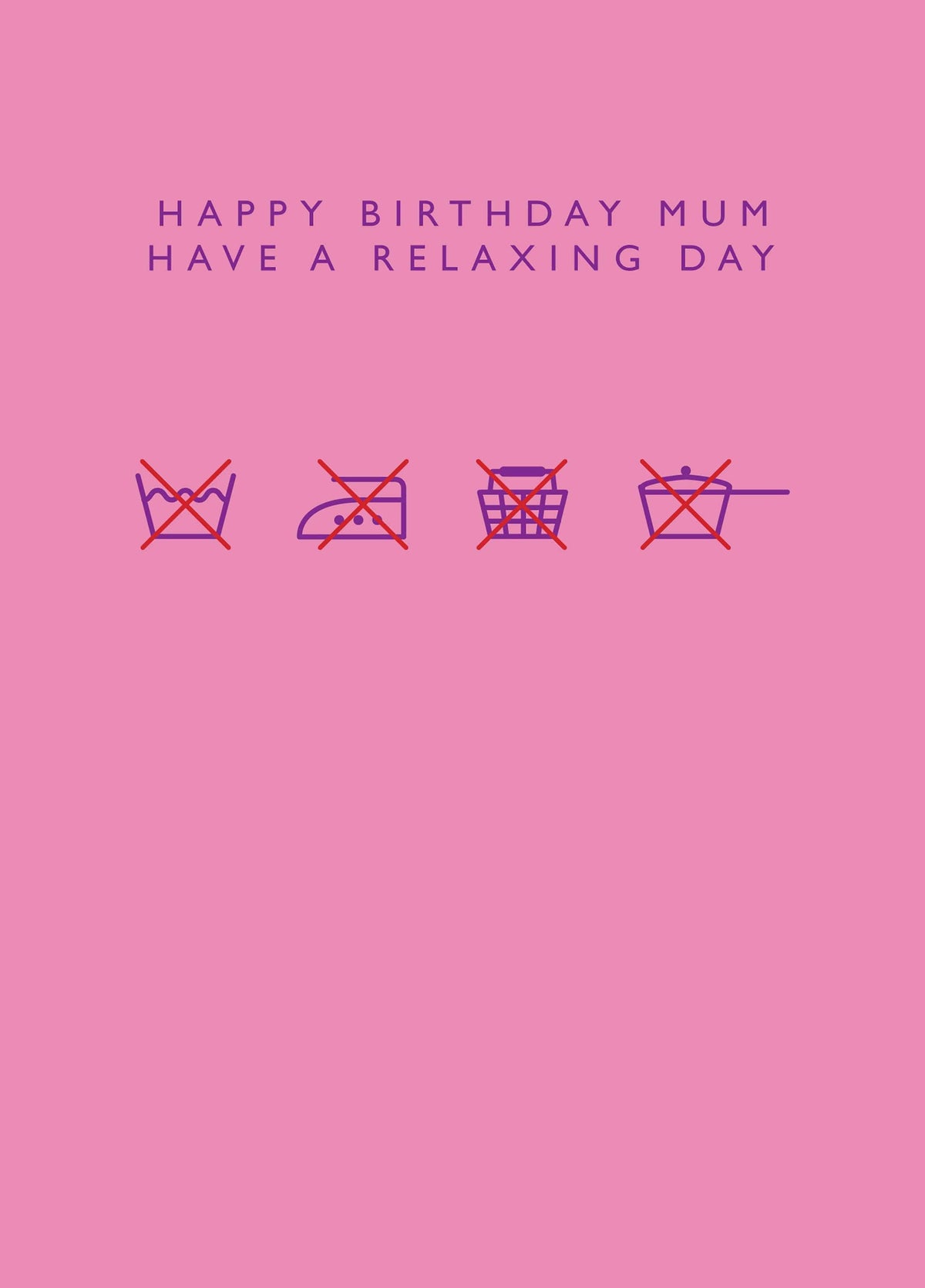 Happy Birthday Mum Card