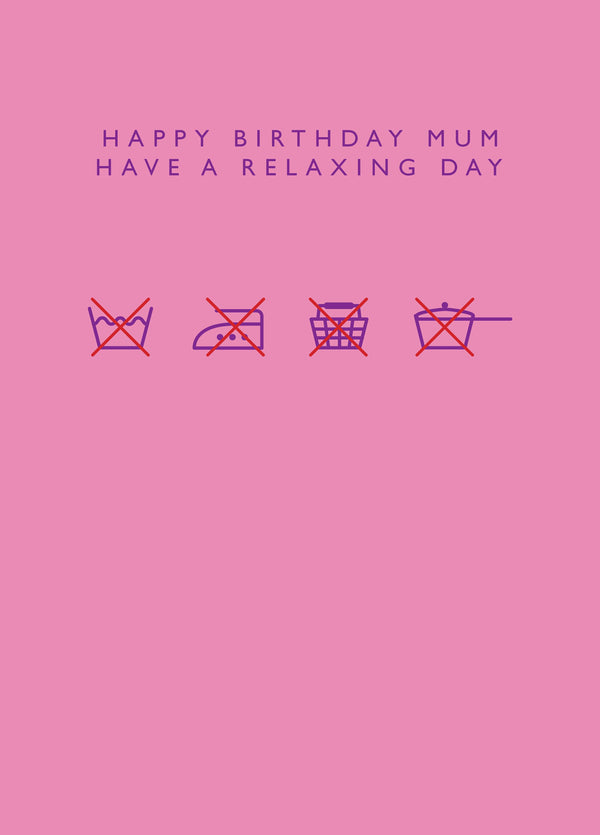 Happy Birthday Mum Card