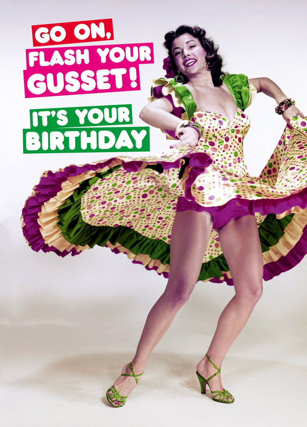 Gusset Card