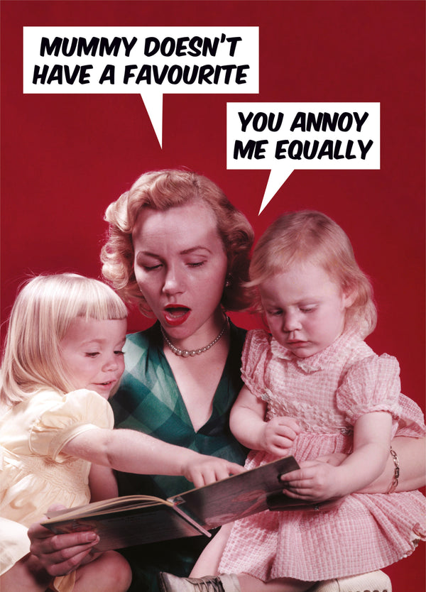 Mummy Doesn't Have A Favourite Card